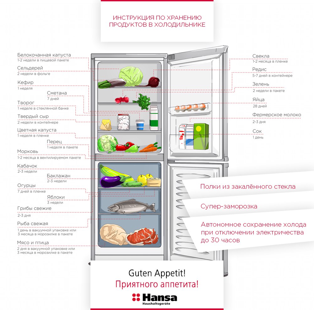Как хранить фен в холодильнике